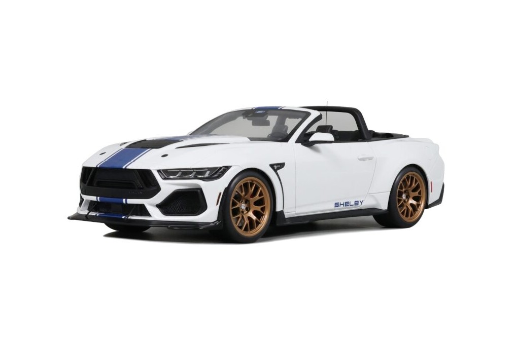 Ford Mustang Shelby Supersnake 2025 Wit - 1:18